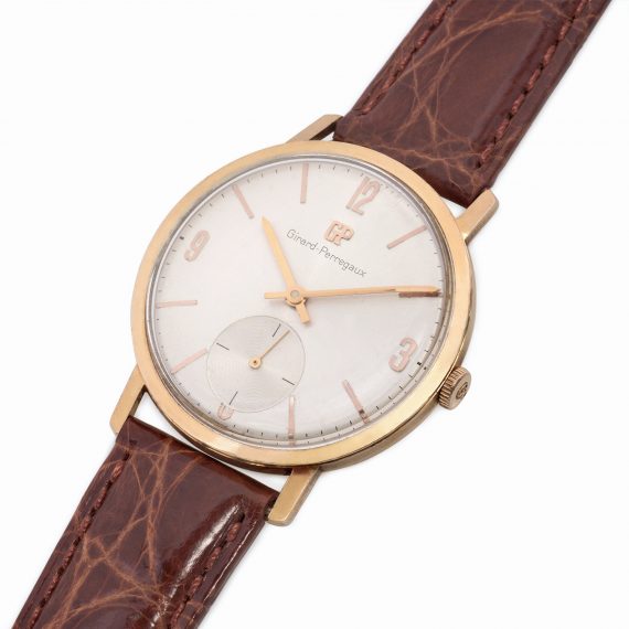Girard-Perregaux 18k Pink Gold Dress Watch 1960’s