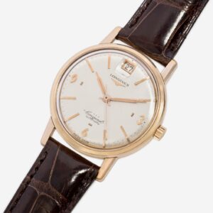 Longines Conquest, 18k Rose Gold<br>Automatic, Date <br>1960s